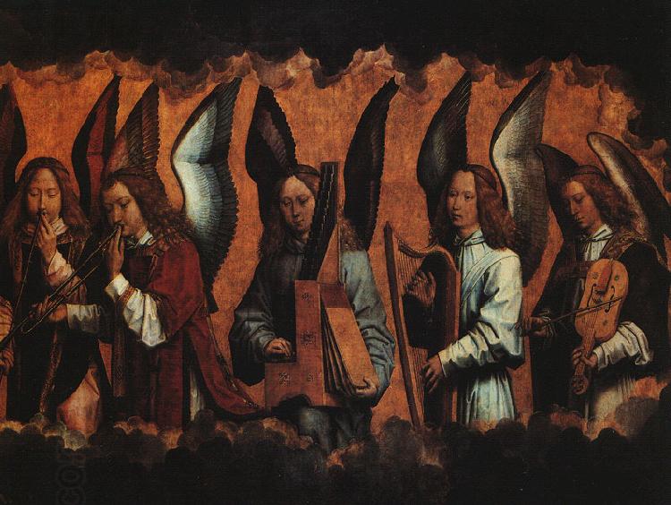 Hans Memling Musician Angels  dd oil painting picture